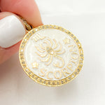 Load image into Gallery viewer, Diamond Sterling Silver Enamel Pendants