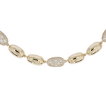 Load image into Gallery viewer, NFQ72701. 14K Solid Gold Diamond Fancy Necklace