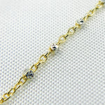 Load image into Gallery viewer, 14K Solid Gold Satellite Chain