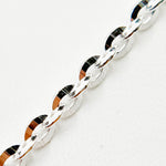 Load image into Gallery viewer, Buy Sterling Silver Flat Cable Chain