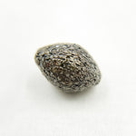 Load image into Gallery viewer, DC816. Diamond & Sterling Silver Marquise Shape Bead