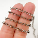 Load image into Gallery viewer, Shop Now Oxidized Sterling Silver Rolo Chain