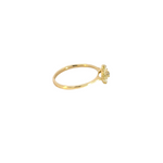Load image into Gallery viewer, 14k Solid Gold Square Diamond Ring.
