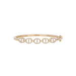 Load image into Gallery viewer, BNH68576. 14K Solid Gold Diamond Bangle
