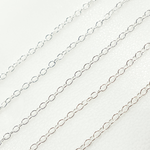 Load image into Gallery viewer, V199SS. Sterling Silver Smooth Oval Link Chain