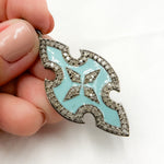 Load image into Gallery viewer, Shop Now Sterling Silver Cross Enamel Pendant
