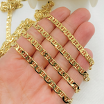 Load image into Gallery viewer, Y77GP. Gold Plated  925 Sterling Silver Marina Chain