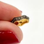 Load image into Gallery viewer, DC739. Diamond Sterling Silver Spacer Bead