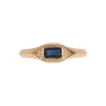 Load image into Gallery viewer, REF11478BS. 14K Solid Gold Blue Sapphire Ring