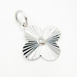 Load image into Gallery viewer, Buy 14k Solid Gold Diamonds Clover Charm