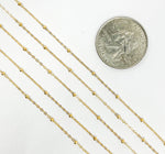 Load image into Gallery viewer, 14K Gold Filled Satellite Chain. 1104GF
