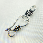 Load image into Gallery viewer, Buy White Sterling Silver Toggle Clasp