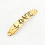 Load image into Gallery viewer, DC511. Diamond & Sterling Silver Long Love Connector