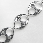 Load image into Gallery viewer, V163SS. 925 Sterling Silver Flat Textured Marina Chain