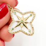 Load image into Gallery viewer, Buy Solid Gold Star Pendant