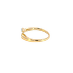 Load image into Gallery viewer, 14k Solid Gold Emerald and Diamond Drops Ring.