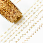 Load image into Gallery viewer, V296GF. 14K Gold Filled Clover and Oval Link Chain