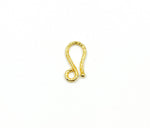 Load image into Gallery viewer, 925 Sterling Silver Gold Plated 22x12mm Hook. GH2
