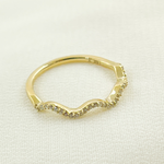 Load image into Gallery viewer, 14K Gold Diamond Ring. GDR05