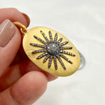 Load image into Gallery viewer, Silver Oval Star Pendant