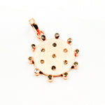 Load image into Gallery viewer, Buy Diamond Sterling Silver Round Pendant