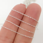 Load image into Gallery viewer, Sterling Silver Wheat Chain