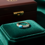 Load image into Gallery viewer, RN421923. 14K Solid Gold Diamond and Gemstone Ring