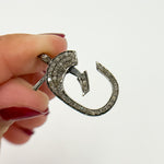 Load image into Gallery viewer, Sterling Silver Oval Lobster Clasp