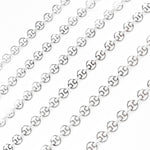 Load image into Gallery viewer, Buy Sterling Silver Fancy Disc Chain