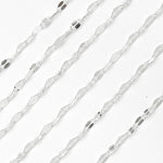 Load image into Gallery viewer, Shop Now Sterling Silver Flat Marina Link Chain
