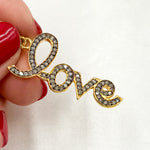 Load image into Gallery viewer, DP328. Diamond Sterling Silver Love Pendant