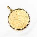 Load image into Gallery viewer, Buy Now Diamond Sterling Silver Round Pendant