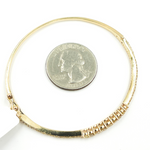 Load image into Gallery viewer, KG101. 14K Solid Gold Bangle with Diamonds