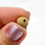 Load image into Gallery viewer, DC570. Diamond & Sterling Silver Round Bead