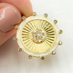 Load image into Gallery viewer, BUy Now Sterling Silver Enamel Maritime Round Pendant