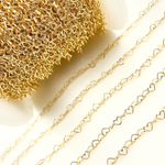 Load image into Gallery viewer, 629GF. 14K Gold Filled Heart Link Chain