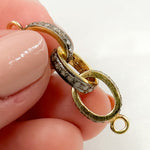 Load image into Gallery viewer, Shop Now Silver Oval Link Connector