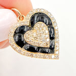 Load image into Gallery viewer, Gold Heart Pendants