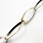 Load image into Gallery viewer, Sterling Silver Marquis Shape Link Chain