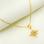 Load image into Gallery viewer, Buy 14K Solid Gold Diamond Star Charm