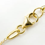 Load image into Gallery viewer, NK/BR4900. 14k Solid Yellow Gold Bars Link Necklace