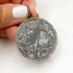 Load image into Gallery viewer, Buy Now Sterling Silver Lucky Round Enamel Pendants