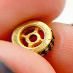 Load image into Gallery viewer, DC804. Diamond & Sterling Silver Spacer Bead