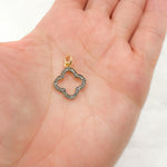 Load image into Gallery viewer, Sterling Silver Flower Charm