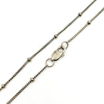 Load image into Gallery viewer, Oxidized Sterling Silver Satellite Necklaces