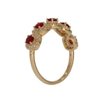 Load image into Gallery viewer, RAF02558. 14K Solid Gold Diamond Ring