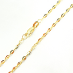 Load image into Gallery viewer, 0401484RP. 14K Solid Gold Flat Marina Chain