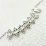 Load image into Gallery viewer, NT403015. 14K Solid Gold Diamond Necklace
