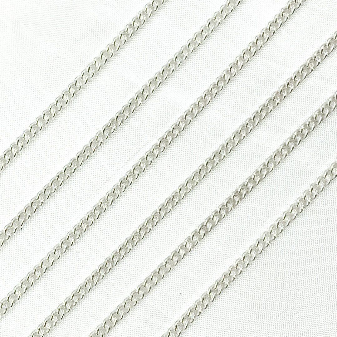 Sterling Silver Curb Link Chain