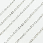 Load image into Gallery viewer, Buy Now Sterling Silver Flat Cable Chain